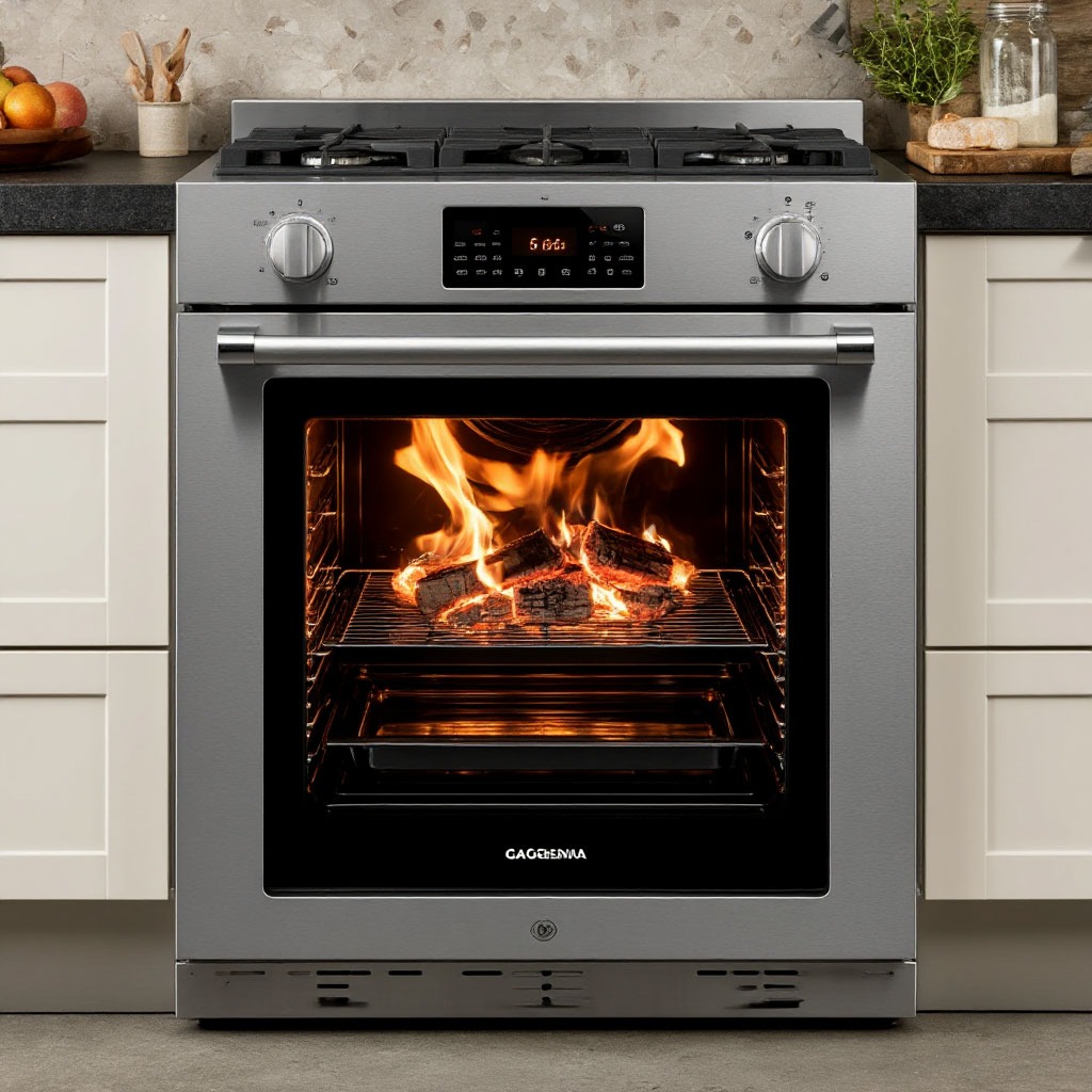 Gaggenau Backofen mit Pyrolyse-Selbstreinigung
